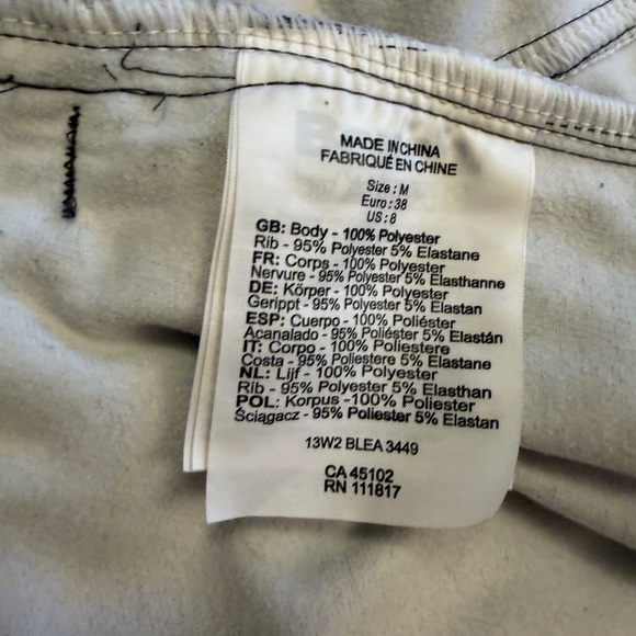 Bench Women's Asymmetric Zip-Up Jacket-Size Medium-Zip up-Embroidered Logo - Picture 12 of 13